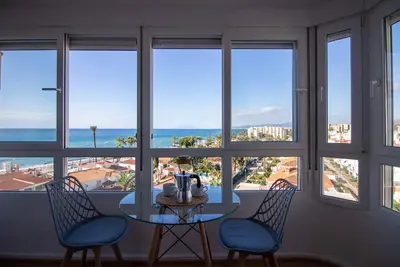 Madrid 401. First line of beach.