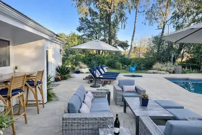 Image de Fantastic 4-bedroom house plus Cabana in tranquil Montecito