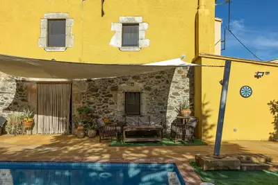 Image de El Figuerar : entre mer et montagne, maison avec piscine à Palamós et Sant Joan