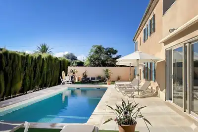 Image de Maison acceptant les animaux domestiques à Sineu avec piscine privée, pouvant.