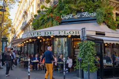 Image de Live the Parisian Dream:Cafe De Flore, Les Deux Magots-Odeon Boulevard St Germain