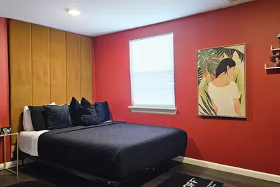 Image de Gawdy Den 2-Bedroom with King Bed/Fast Wifi/Smart Tv'S Close To Downtown Houston