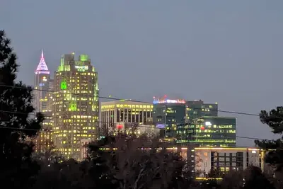 Image de Modern Raleigh Downtown Rooftop Skyline View Sfh-R