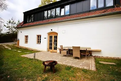 Image de Kellerstöckl with a view - vacation home, bathroom, Wc, 1 bedroom