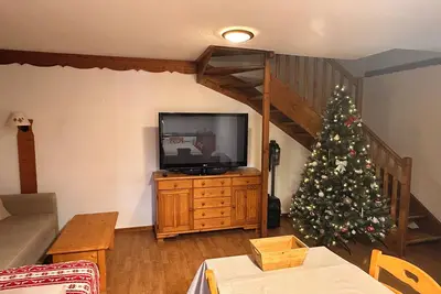 Image de Duplex 8 couchages vue montagnes à la joue du Loup