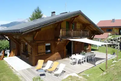 Image de Chalet « La Transhumance » avec vue sur la montagne, balcon et Wi-Fi