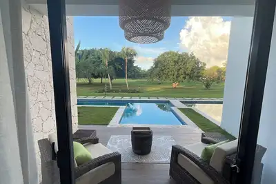 Image de 2-bedroom apartment in enchanting Punta Cana with cool Ac with golf acces