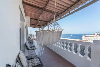 Image de Appartement de vacances « Bienvenue dans la Zone Relax » avec vue mer, Wi-Fi et climatisation