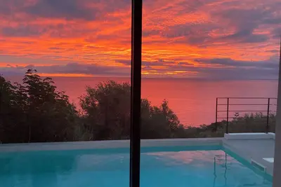 Image de Nouvelle villa contemporaine Vue mer & Piscine début du Cap Corse 3km de Bastia