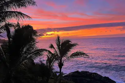 Image de Elegant Oceanfront 2br Home with Vast Panoramic Views, Steps from Kehena Beach