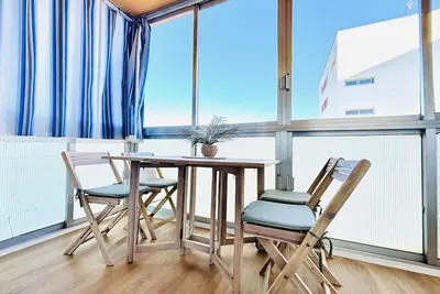 Image de Lorena Plage. Apartamento reformado con terraza y parking