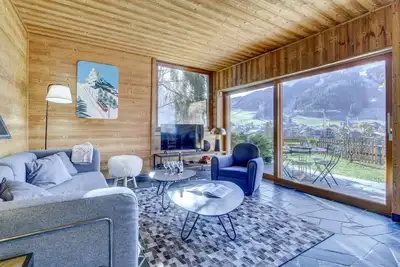 Image de Soleil, vue et charme rétro à deux pas des pistes