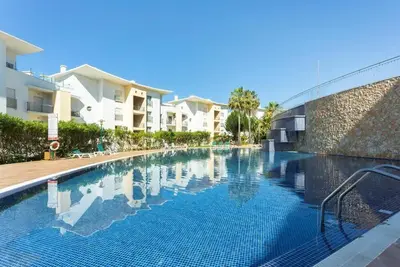 Image de Élégant Encosta Da Orada 1 chambre Albufeira Appartement Vue sur le jardin pour 4 personnes