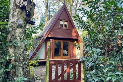 Image de Would you like to rent a holiday home or bungalow in Lanaken/Rekem, near Maastricht (Limburg)? Then book Boshuisje Sylva!