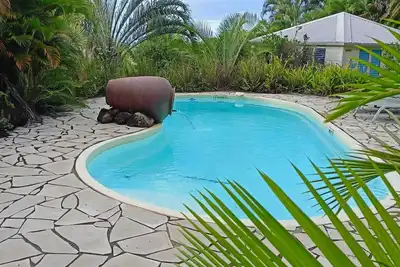 Image de Villa Fleurs d'Air en côte sous le vent, plage Leroux 150m, Deshaies, Guadeloupe