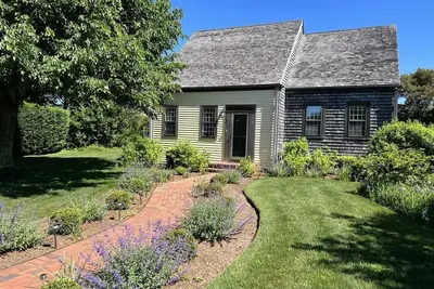 Cape style house with open & inviting living space