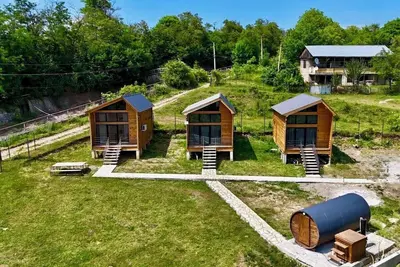 Image de Charming 1-bedroom cottage with Ac in cozy Sioni