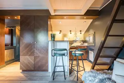 Chalet de prestige 5 pers à Courchevel avec parking