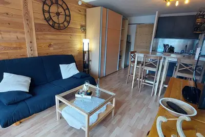 Image de Studio rénové aux Deux Alpes, proche des pistes, 4 personnes