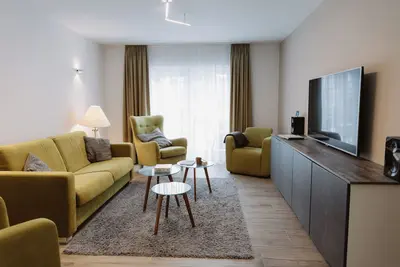 Image de Charming vacation apartment with sauna & terrace near the ski lift