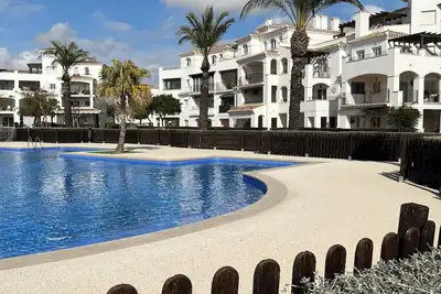 Image de Hacienda Riquelme Golf Resort Ground floor apartment with views over pool