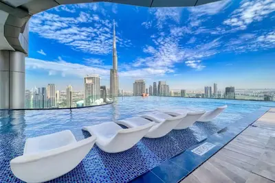 Image de Gogoto |1br| Burj View Infinity Pool High Floor