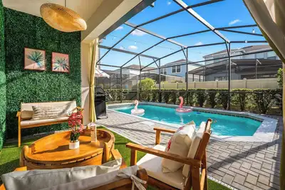 Image de Disney 9Mi, Resort Waterpark included, Pool Heater, Pets Welcome!