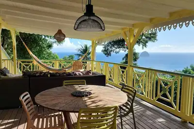 Image de Villa, lodge 6-7 pers, vue exceptionnelle, confort et nature à 7 mn du centre.