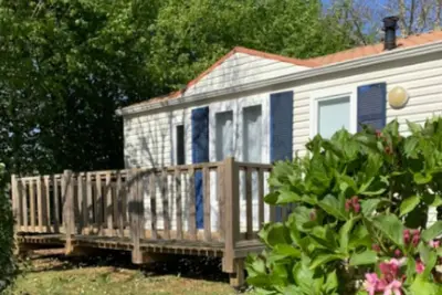 Image de Mobil Home 27m² avec Terrasse à Limeuil - 5 personnes