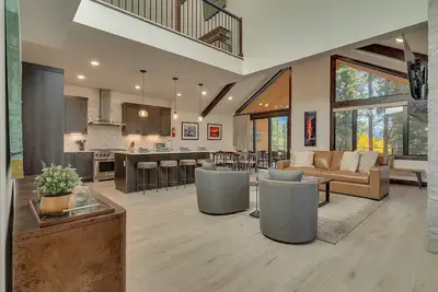 Newly Built Modern Lakeside Escape with Spa Deck | The Modern Alpine