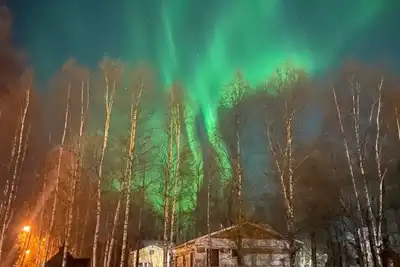 Image de Traditional Nordic House with Kota / Grillhut