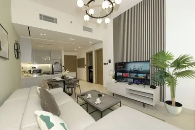 Image de Superbe T2 avec Terrasse Privée & Vue sur le Burj Khalifa | 4 Pers