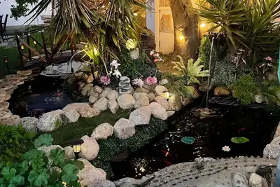 Image de Private Koi Ponds 3k Sf Nature Oasis, Otdr Ktchn Mstr Suite & Casita 2bd1ba