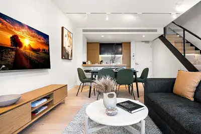 Image de Stylish 3-Bed Townhouse in Vibrant Fitzroy