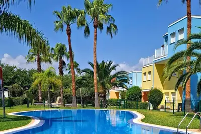 Image de Appartement pour 4 personnes, à 900 m de la plage, Wifi