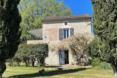 Image de Maison de campagne grand calme proche Cahors et 1/4 d’h de St Cirq Lapopie