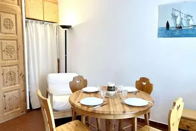 Image de À 100m des pistes de ski, 3ème étage, balcon, télévision, 30m², Vars