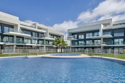 Image de Appartement 'Casa África' avec piscine partagée, Wi-Fi et climatisation