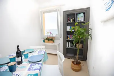 Image de Appartement '5 Terre - Lerici - La Caletta' avec vue mer, Wi-Fi et climatisation