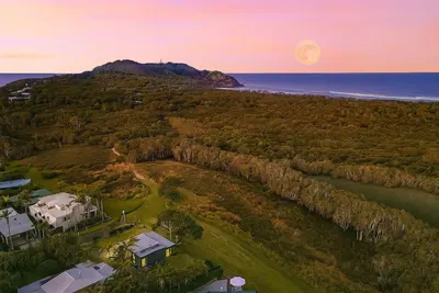 Image de Lighthouse and ocean views on the edge of Byron Bay's National Park