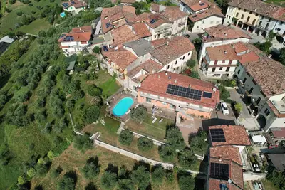Image de Maison de vacances 'Casale San Giacomo Guest House' avec piscine privée, Wi-Fi et climatisation