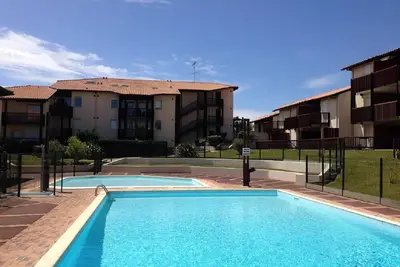Image de Appartement T2 avec piscine, parking - Vieux-Boucau