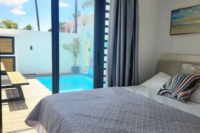 Image de Villa de luxe avec vue sur la mer et piscine privée a Trou-aux-Biches