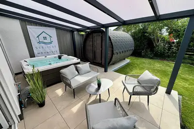 Image de Wellness lodge, sauna, whirlpool near Lake Möhne