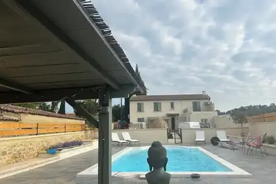 Image de Petit Mas chez Arlett à côté de vignes