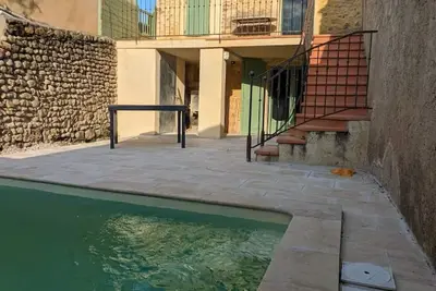 Image de Maison de village avec piscine au cœur du Vaucluse