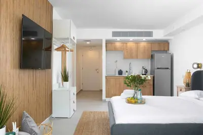 Image de By Edomlux סטודיו מודרנית במתחם סי סייד 100 מטר מהים