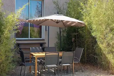 Image de Gîte 6 pers 65m², jardin, parking, wifi, chèques vacances animaux