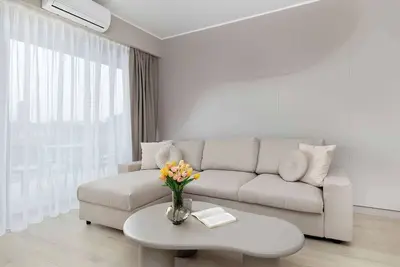 Image de Boguslawskiego 3d Świnoujście | Elegant Apartment with Balcony & Parking | Near the Zdrojowy Park