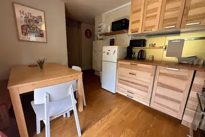 Image de Charmant Appartement T2 cosy - pied des pistes & 2 balcons avec vue